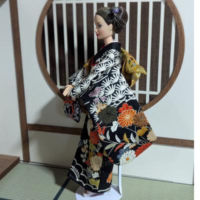 ふるさと納税 松崎町 ドール着物　〜着せ替え人形の小さな着物と帯セットR〜 |  | 01