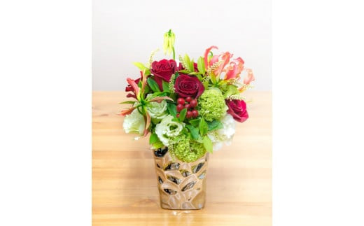 アレンジメント Sサイズ_レッド系 142069_BN012VC04