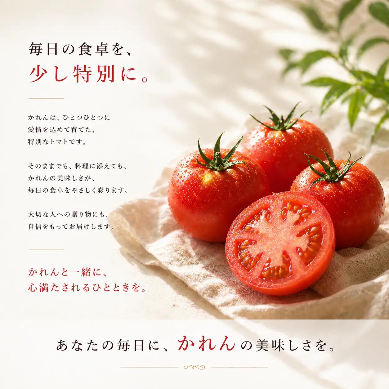 【糖度10度以上！】プレミアムかれん１kg とまと 野菜 トマト【delf038】