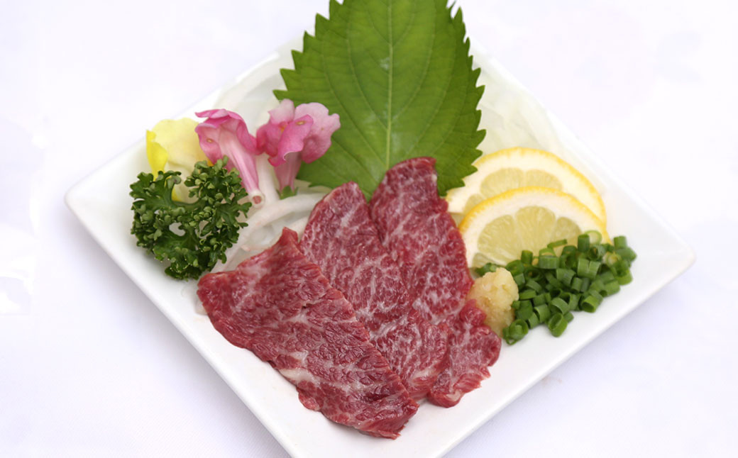 
赤身馬刺し 約200g 馬刺 赤身 馬肉 肉 お取り寄せ
