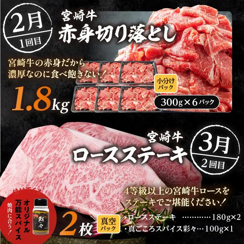 【☆セレクト定期便☆】ご褒美グルメ☆牛尽くし定期便(6ヶ月)≪2027年お届け≫〔T106-6-S005〕_(都城市)