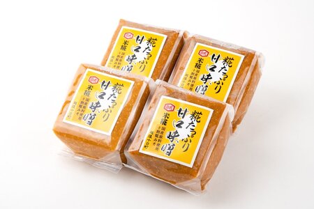 味噌 高長醸造場 十割糀 甘みそセット 3kg 味噌
