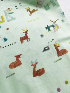 『fun fun sewing』 オリジナル 手芸 雑貨 ブランド「ならの森」 foo stitch  8-059