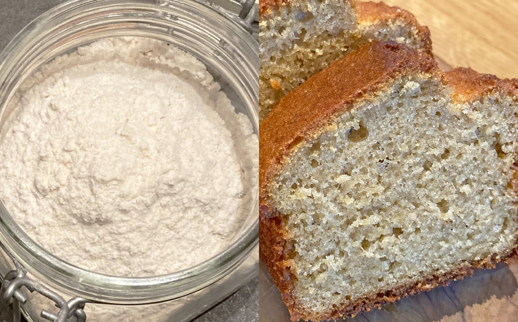 とよくに農園の すっぴん 玄米粉 ＆ ふんわり 白米粉 セット 計 2kg 4袋 米粉 グルテンフリー