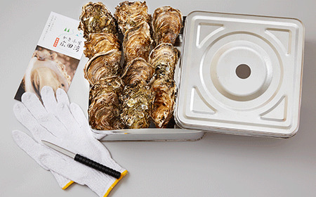 かき小屋気分で牡蠣三昧セット 【殻付き牡蠣10個 / 殻付き牡蠣大サイズ5個 / むき身牡蠣500g】