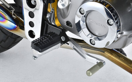 モンキー125（JB02/JB03/JB05）、GROM（JC92）　ビレットステップカバー / カスタム バイクカスタム カスタムパーツ モンキー125 GROM ステップカバー  亀山市/有限会社