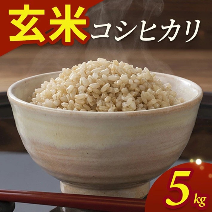 
                  令和7年産【玄米】コシヒカリ　5kg(5kg×1袋) YA SA3063
                