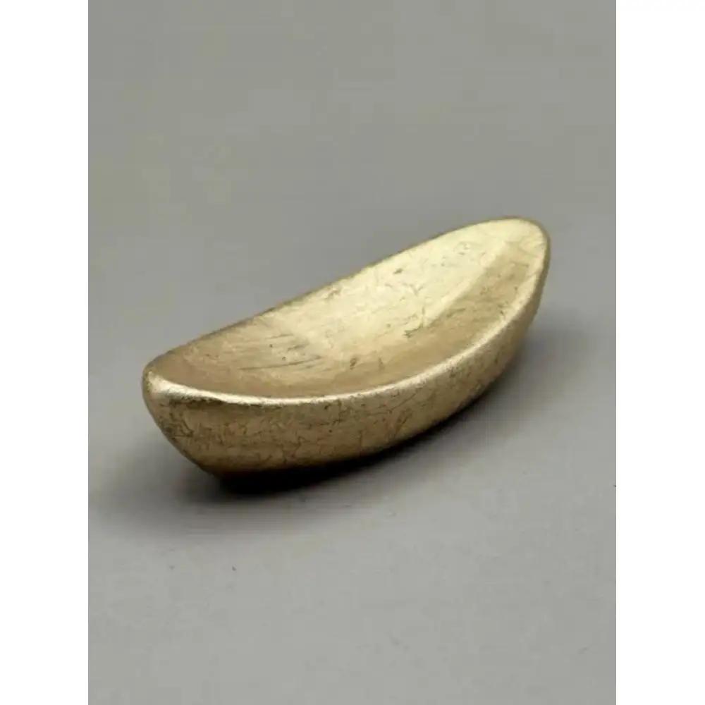 箸置き 舟型 箔貼り金［NF224］