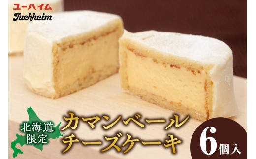 カマンベールチーズケーキ（6個入）｜ スイーツ 洋菓子 チーズケーキ 北海道 札幌市