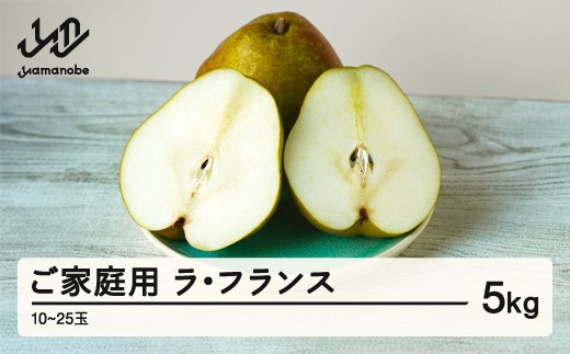 
                  ラ・フランス ご家庭用 5kg 令和7年産 2025年産 西洋梨 山形県産 果物 送料無料 ※沖縄・離島への配送不可 ns-laxxw5
                