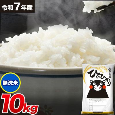 ふるさと納税 南阿蘇村 令和7年産 ひのひかり 無洗米 10kg 《7-14日以内に出荷予定(土日祝除く)》