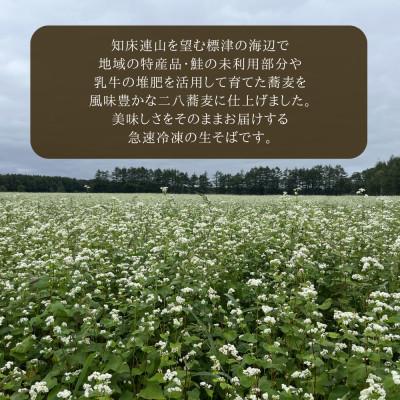 ふるさと納税 標津町 【冷凍生そば】しれとこ標津浜そば　6食セット |  | 01