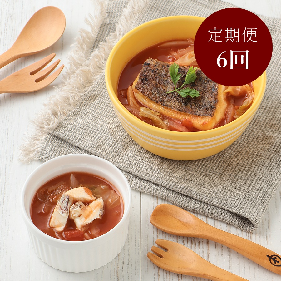 ＜mogcook＞親子で食べる真鯛セット（離乳食用：10g×10、大人用：80g×2）【6カ月定期便】