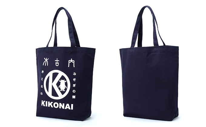 キーコ　紺Tシャツ（子供用）と紺トートバッグセット《130サイズﾞ》