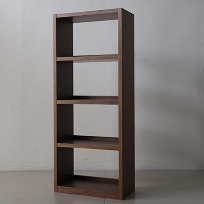 ふるさと納税 大川市 生活者の使いたい・使いやすいを形にした【レッタ 60-4段シェルフ WN】職人MADE『境木工』 |  | 02