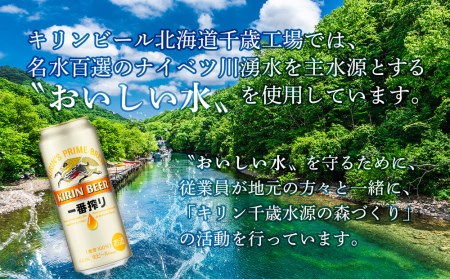 【定期便6ヶ月・奇数】キリン一番搾り生ビール＜千歳工場産＞500ml（24本）