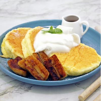 ふるさと納税 安芸高田市 ふわふわもち麦パンケーキ 200g 6個入り セット パンケーキ[No5895-0820] |  | 01