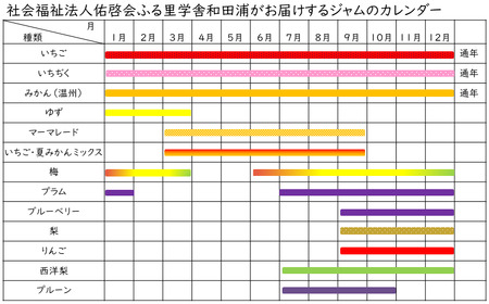 【頒布会　思いやり型返礼品】季節のジャム2本セット（160ml×2本）×3回（4月・8月・12月）お届け mi0049-0007