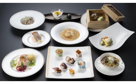 
馬車道中国料理　水綾閣［ランチ・ディナー］福寿コース　ペアお食事券
