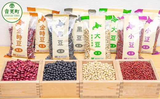 【令和7年産】 おとふけ生豆ミニセット「JAおとふけ」【B16】