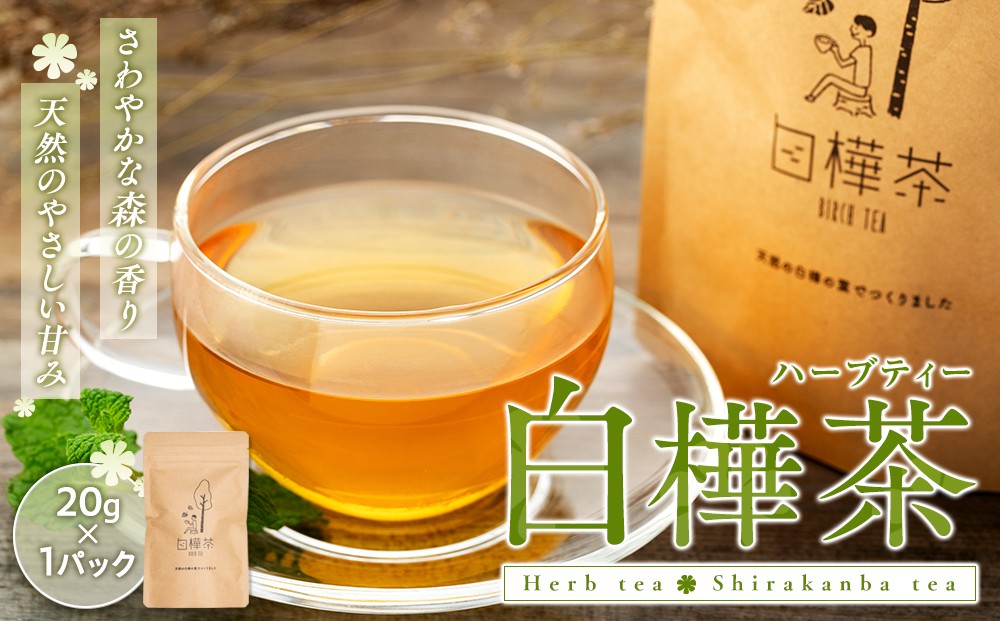 
            白樺茶　1パック
          