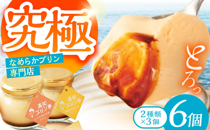 
            プリン 食べ比べセット 6個入り （2種類×3個） / 高知 プリン スイーツ デザート ギフト 詰め合わせ 食べ比べ 【高知プリン亭】 [ATDH003]
          