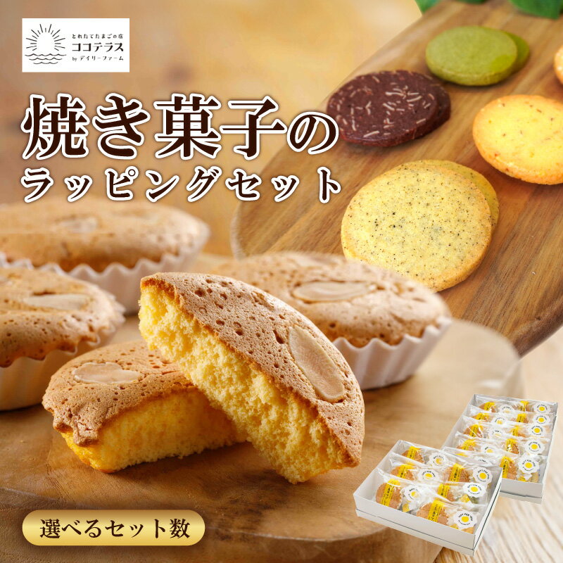 【ふるさと納税】焼き菓子のラッピングセット【選べるセット A・B】ココテラス お菓子の詰合せ 焼き菓子 マドレーヌ クッキー セット ギフト 手土産 プレゼント スイーツ 個包装 美味しい お菓子 プチギフト 贈答用 送料無料