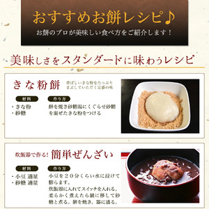 丸餅 杵つき餅 2kg 小分け 【100%国産米】【ibuk0002】