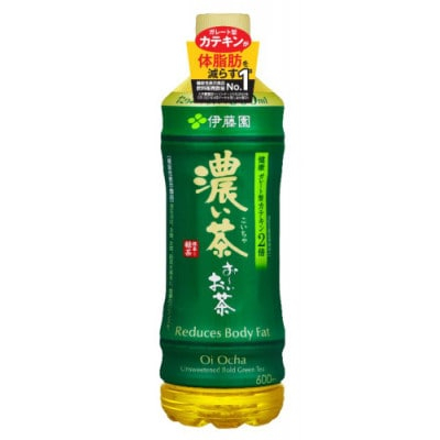 
＜毎月定期便＞おーいお茶　濃い茶600ml24本全3回【4008878】
