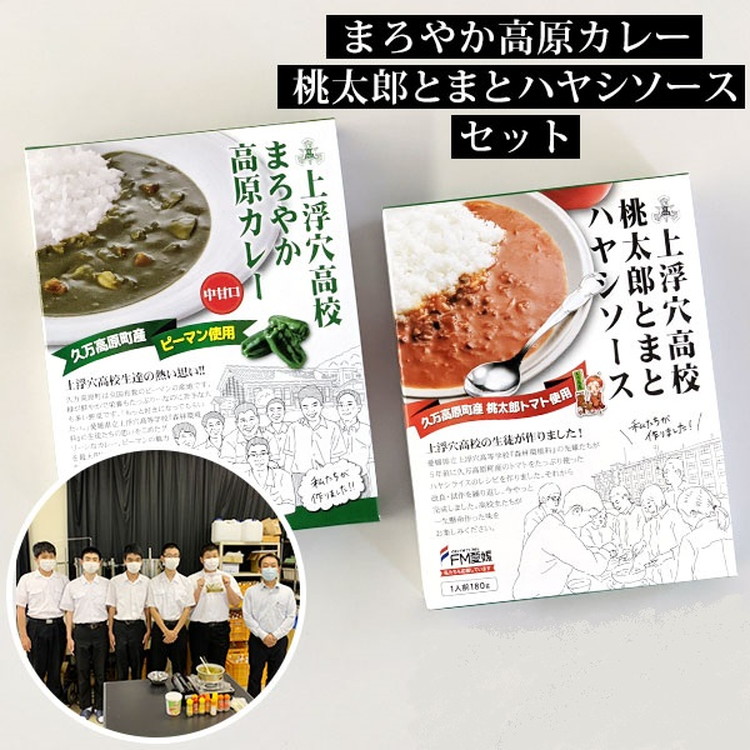 「まろやか高原カレー（180g×2箱）」「桃太郎とまとハヤシソース（180g×4箱）」｜計6箱 簡単 レトルト 食べ比べ セット ギフト 家族 一人暮らし 高校生応援