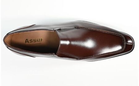 ビジネスシューズ　幅広　AS 581 BR【ブラウン】 25.5cm