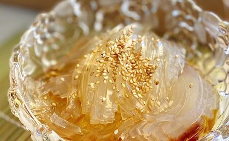 樋川商店 伊豆七島産天草使用 ところてん (三杯酢) 6ヶ入 心太 タレ付き 国産 ヘルシー 大田区 東京