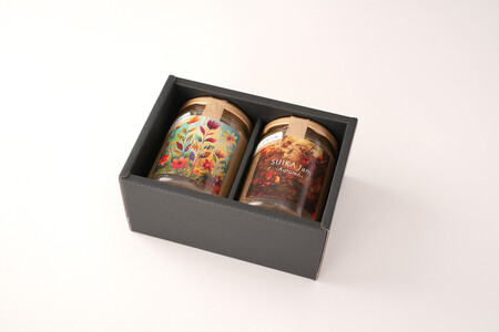 自家製ジャム2種［ほうじ茶ラテクリーム＆チャイクリーム］