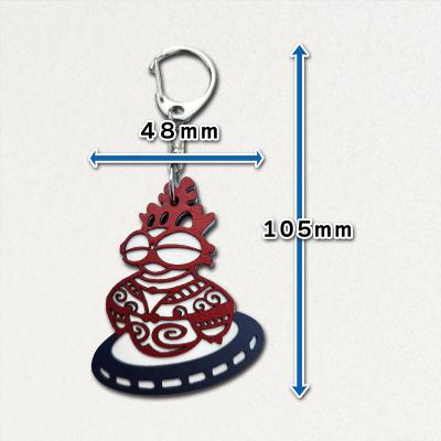 ふるさと納税 つがる市 しゃこちゃんUFOキーホルダー(赤系) [0868] |  | 03