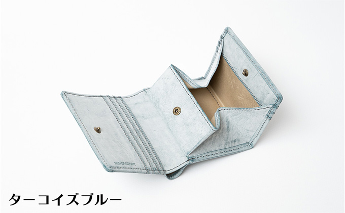 二つ折り財布 Coprire（コプリーレ）ゴースト【クロ】