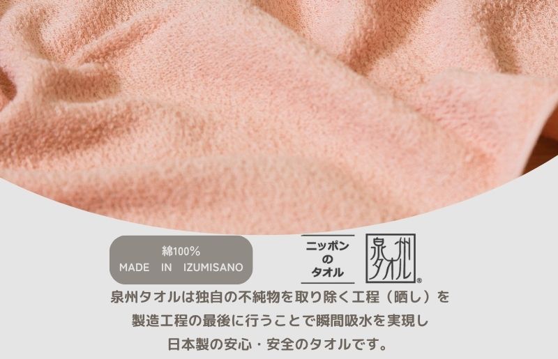 デイリーフェイスタオル 10枚セット (ダークグレー・ピンクベージュ）【国内製造 日本製 泉州タオル 無地 吸水力 耐久性 大阪 泉佐野 大阪府 泉佐野市】