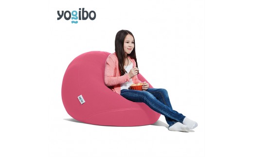 ビーズクッション ヨギボー ドロップ ダスティピンク Yogibo Drop 丸型 水滴型 1人掛け 座椅子 コンパクト ローソファ 洗えるカバー インテリア 快適 ギフト プレゼント おしゃれ おすすめ 結婚祝い 誕生日 贈り物