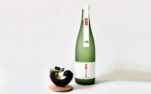 【新潟県無形文化財認定 蠟型鋳金】2024モデル干支「辰」蝋型鋳金置物 ＆石塚酒造 姫の井 純米大吟醸720ml [ZJ820]