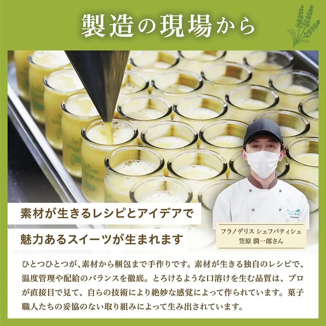【定期便】別海町産マスカルポーネチーズ使用 デリスプリン 計2.8kg [120g×4本]×6ヵ月【全6回】マスカルポーネチーズ 北海道 プリン