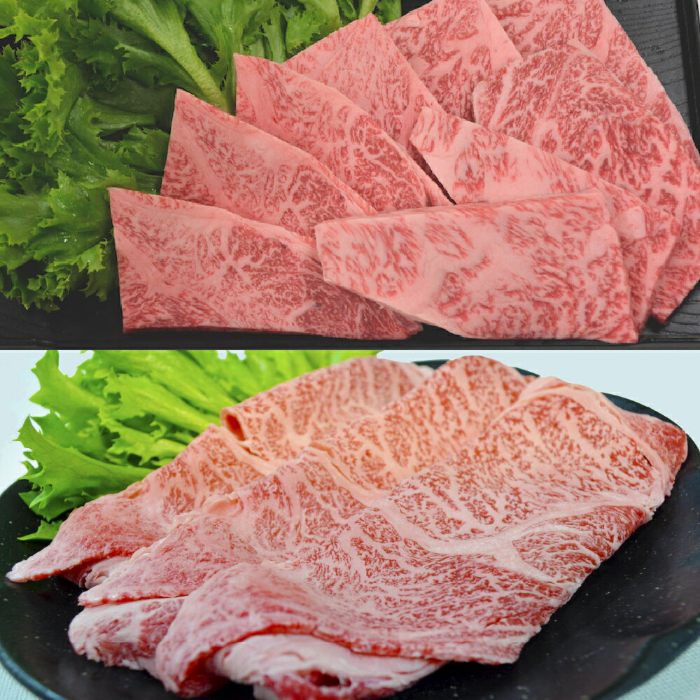 【ふるさと納税】厳選 くまもと黒毛和牛 球磨牛 肩ロース 食べ比べセット （焼肉・すき焼き） （600g ／ 900g ／ 1.5kg） ＜選べる容量＞ 牛肉 牛 ぎゅうにく うし にく お肉 肉 国産牛 国産 和牛 黒毛和牛 熊本県産 熊本県 あさぎり町 冷凍