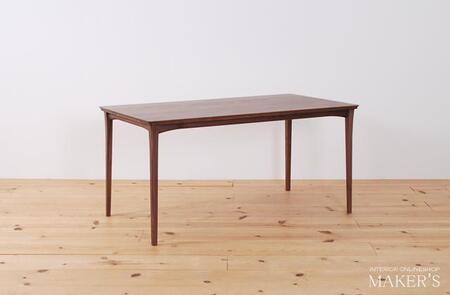 ダイニング5点セット タイド 150×80 ウォールナット無垢【福岡県・辻製作所】