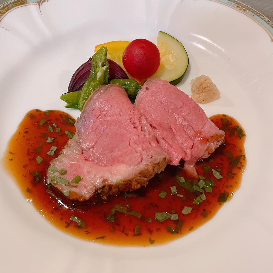 ＜レストラン門田＞特選ローストビーフ（モモ）500g