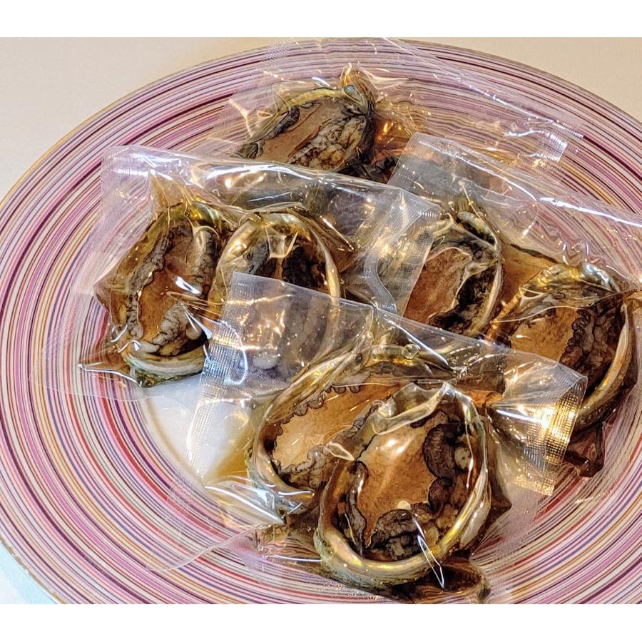 ＜レストランヒロミチ＞煮アワビ～大石田町の酒と醤油～50g×8個
