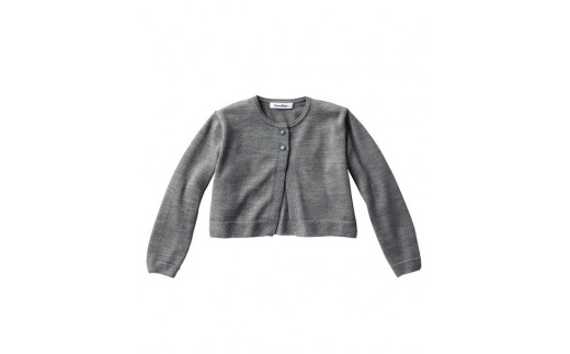6-157 【ファミリア】ポレロ　毛50％　アクリル50％　※グレー　１２０ｃｍ　ALPEB030-GRY-120