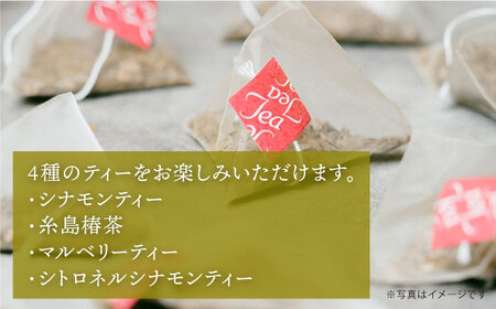 【全6回定期便】シナモンティー・糸島椿茶・マルベリーティー・シトロネルシナモンティー 4種セット【泉屋六治】【いとしまごころ】 《糸島》[AGC007] 健康茶 茶 シナモン 国産シナモンノンカフェイ