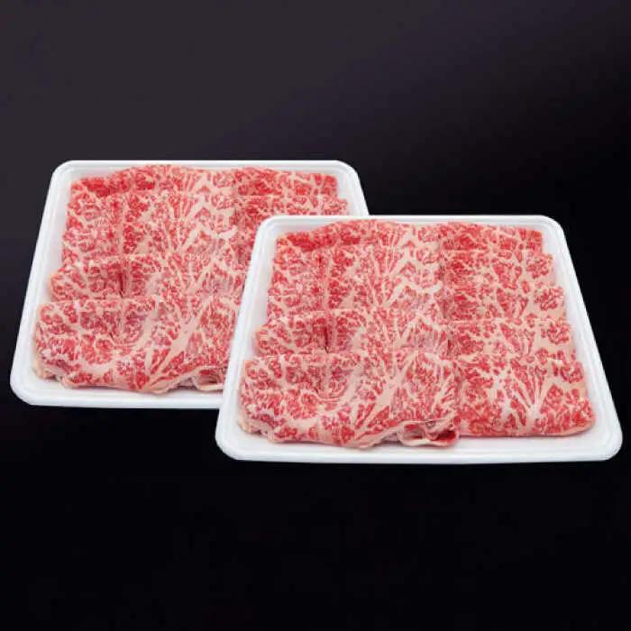 【全5回定期便】佐賀牛肩ローススライス 計1kg（500g×2パック） / 佐賀県 / ふるさとの恵み（MM） [41AQAA074]