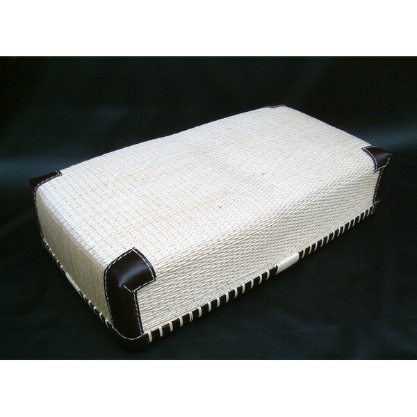 【ふるさと納税】【伝統工芸士作】　黒縁角革裃行李（柳行李） / 裃行李 軽量 丈夫 防虫効果 調湿性 伝統工芸品 豊岡杞柳細工 柳行李 天然素材 高級 おしゃれ かご カゴ 箱 収納 着物収納 レトロ 和テイスト 長持ち 手作り ハンドメイド 日本製