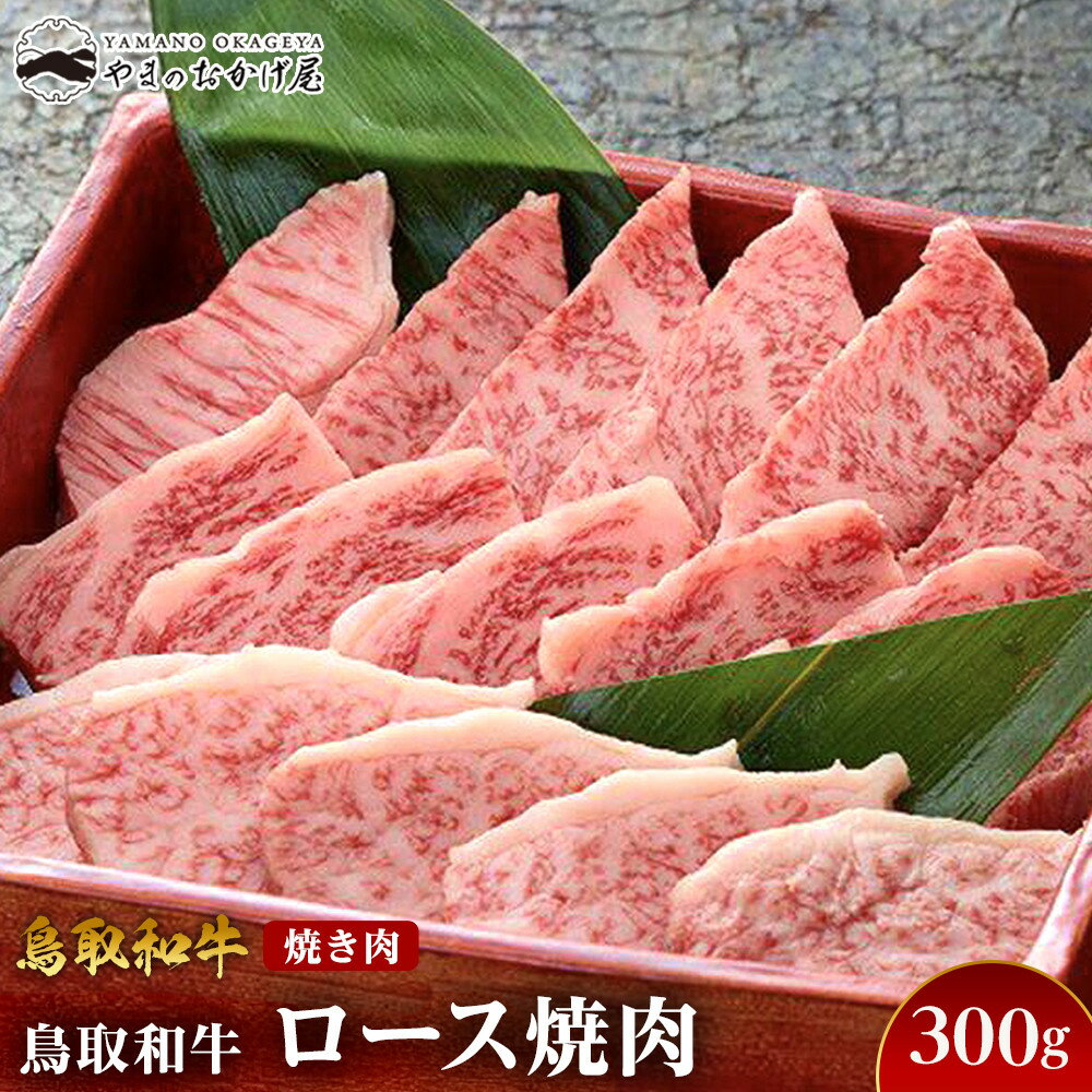 【ふるさと納税】704.鳥取和牛ロース焼肉(300g)