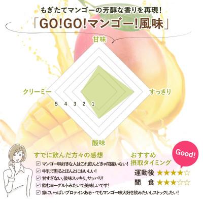 ふるさと納税 瑞穂町 ビーレジェンドWPCプロテイン GO!GO!マンゴー風味 1kg |  | 03