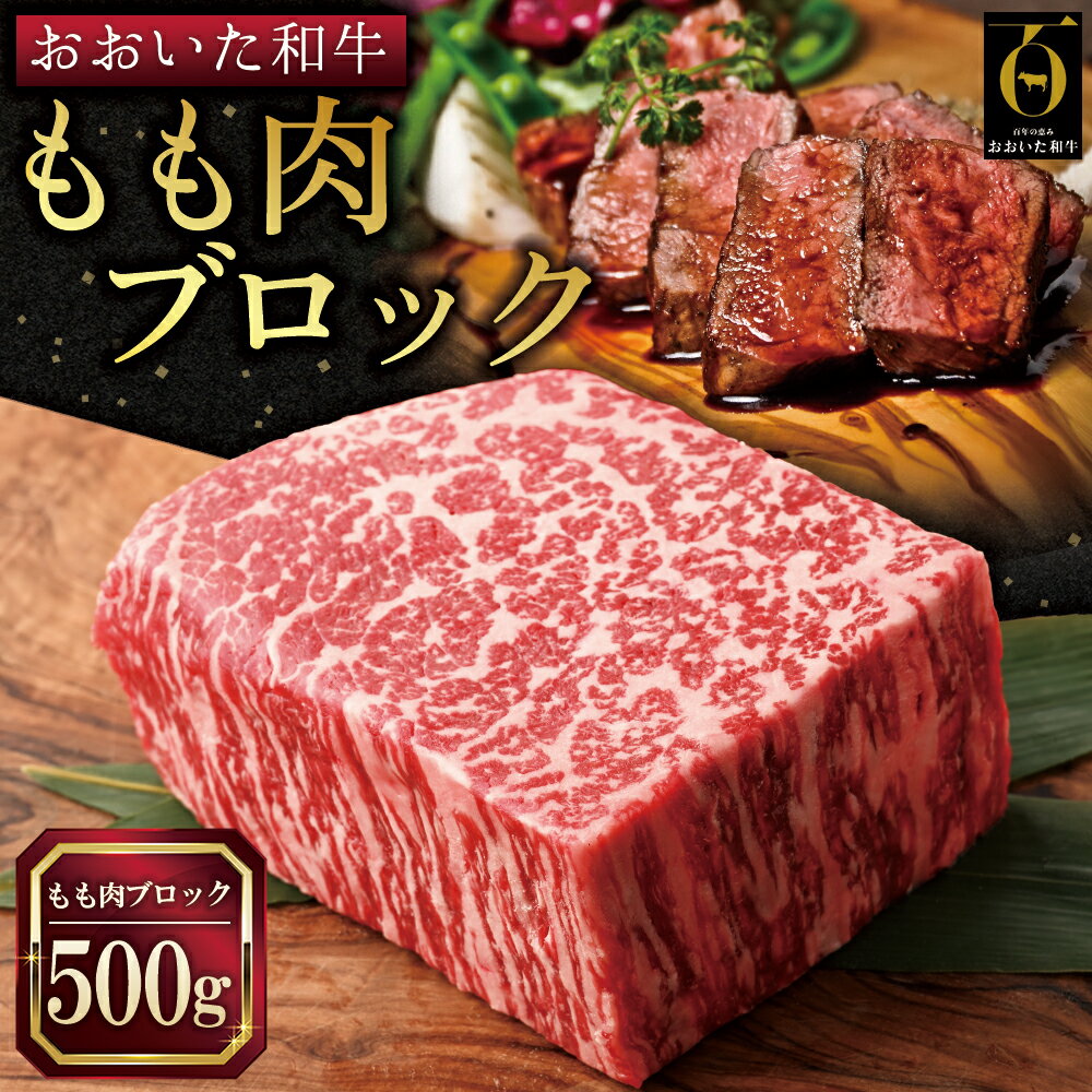 【ふるさと納税】おおいた 和牛 もも肉 ブロック 【 500 g 】肉 もも 牛肉 九州産 大分県産 姫島村 G16